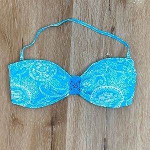O’Neill Blue Bandeau Swimsuit Top